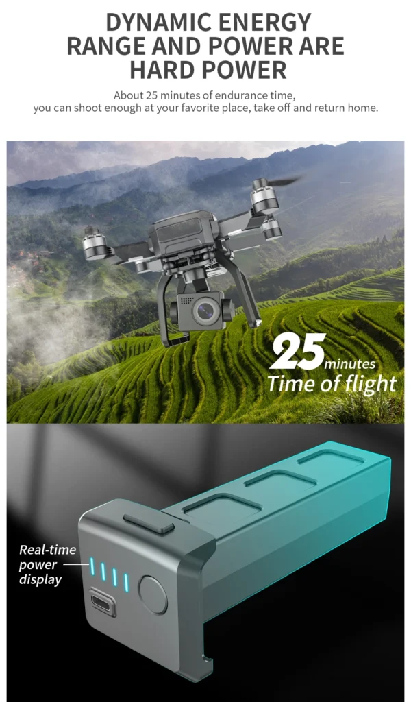 SJRC F7 4K Pro GPS Drone - Image 8