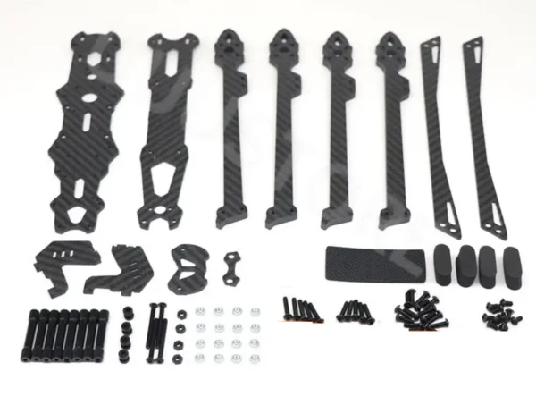 UUUSTORE 3K Carbon Fiber Frame MARK4 V2 8inch 367mm 9inch 387mm 10inch 427mm WheelBase RC FPV Freestyle Racing Frame - Image 5