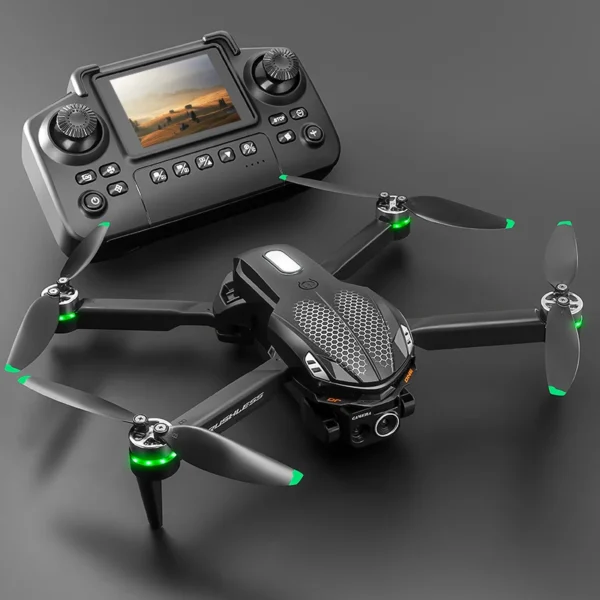 2025 S168 RC Drone Brushless Motor 8K HD Dual Cameras Optical Flow Positioning and Intelligent Obstacle Avoidance Aircraft Toy
