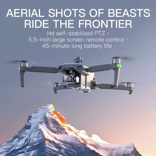 ZLL SG909 SG909MAX Professional Drone With 4K Camera GPS 3-Axis Gimbal 360 Obstacle Avoidance Touch Screen FPV Brushless RC Dron - Image 3