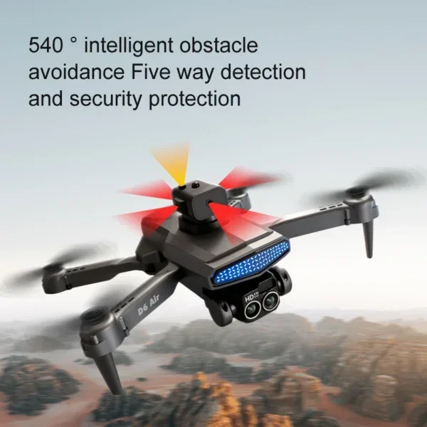 Xiaomi MIJIA D6 Drone 4K Professional High-Definition Dual Camera Five-Sided Obstacle Avoidance Light Flow ESC Quadcopter Toy - Image 4